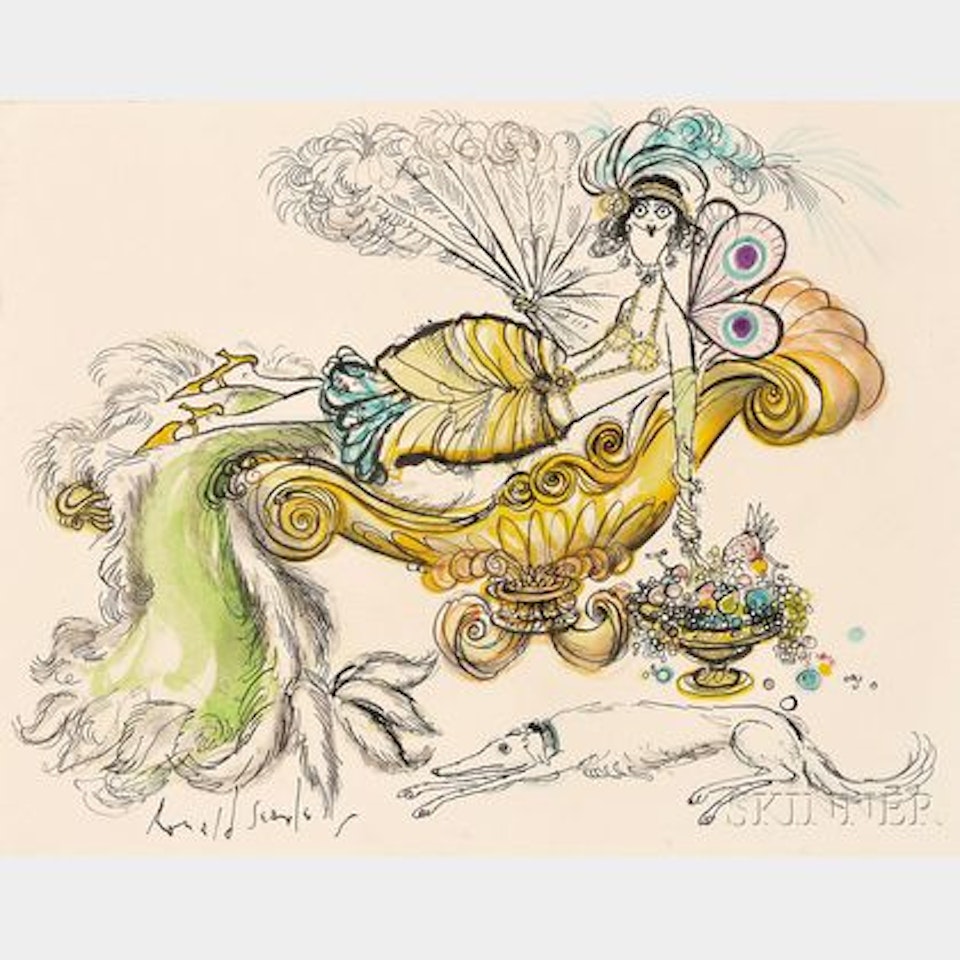 Who Killed Hollywood Society? by Ronald Searle
