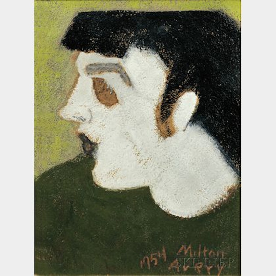 Pale Profile by Milton Avery