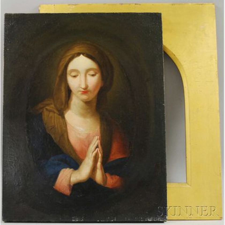 Portrait of the Virgin Mary. by Continental School