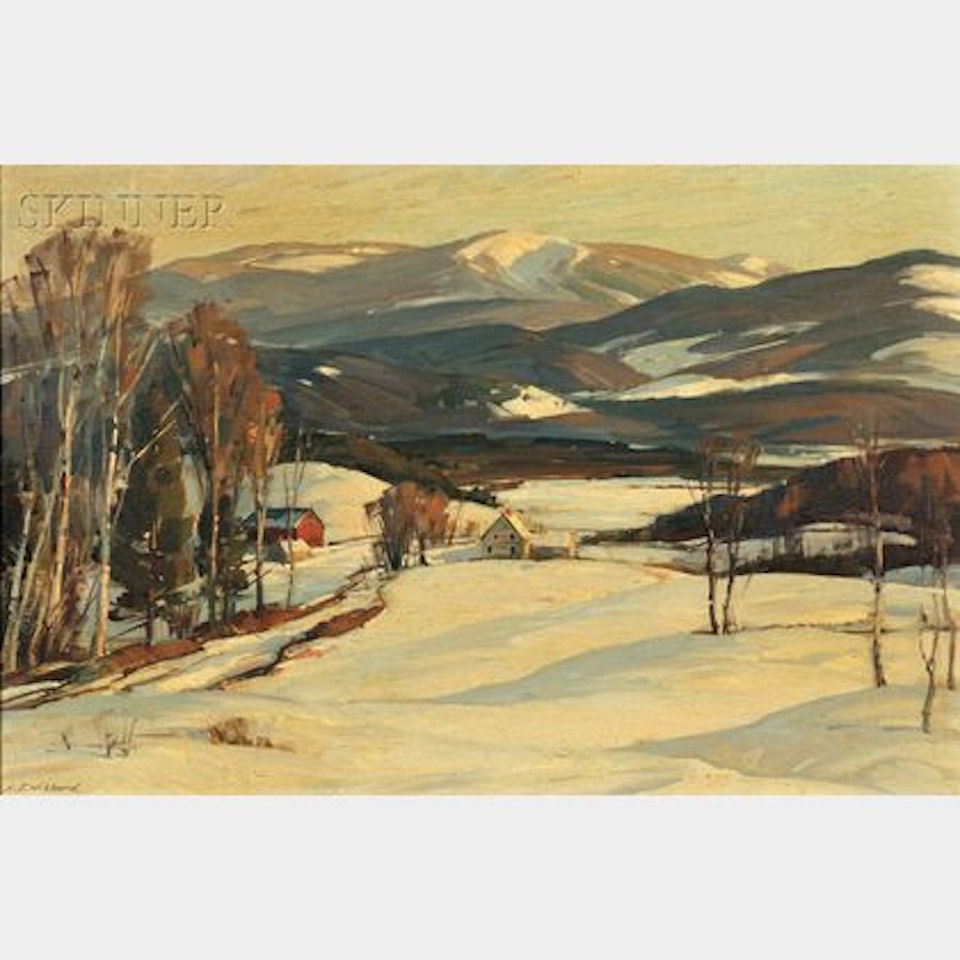 Moosilauke Mountain, New Hampshire by Aldro Thompson Hibbard