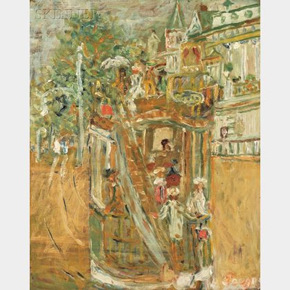 L"Autobus à impériale by Jean Pougny