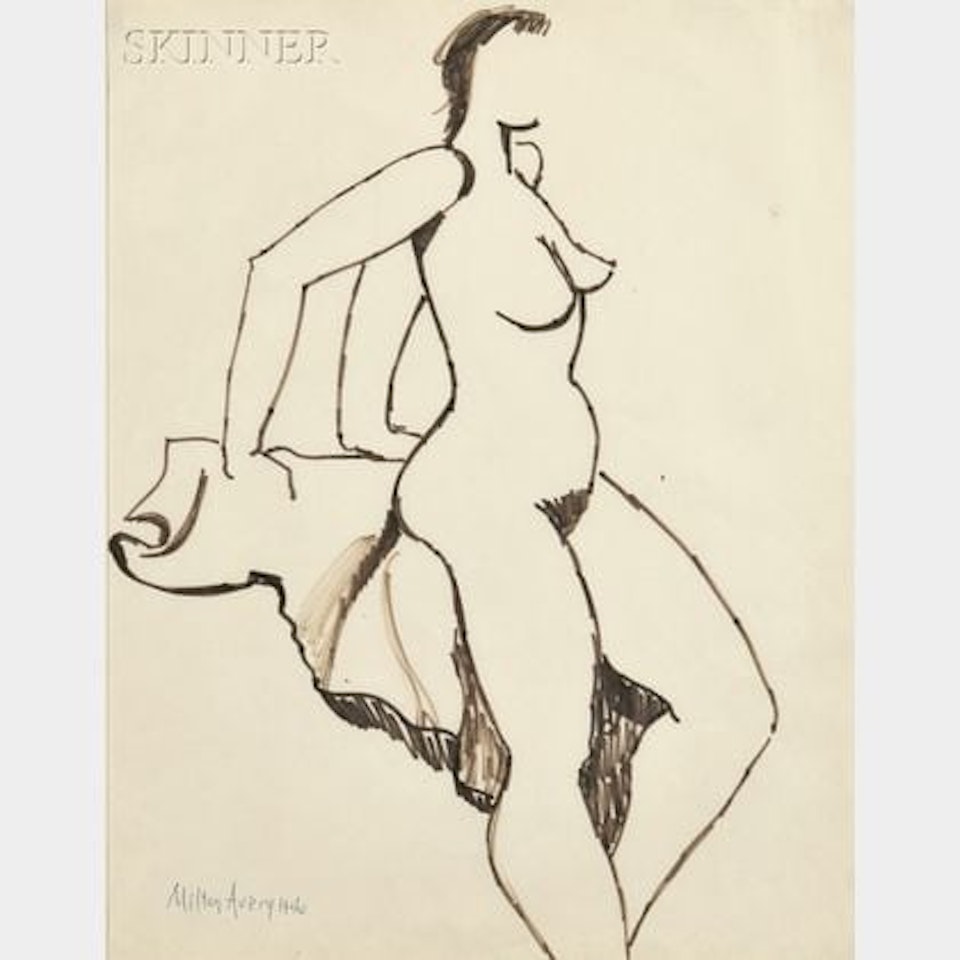 Proud Nude by Milton Avery