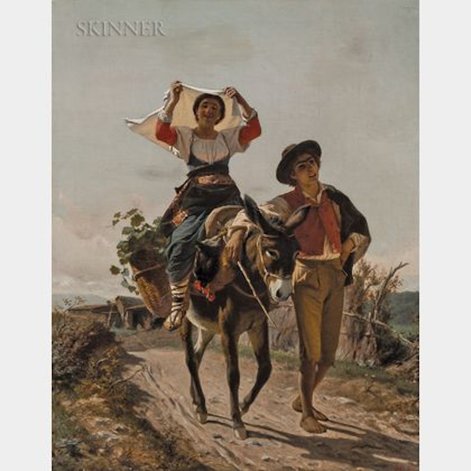 Going to Market by Luigi Bechi
