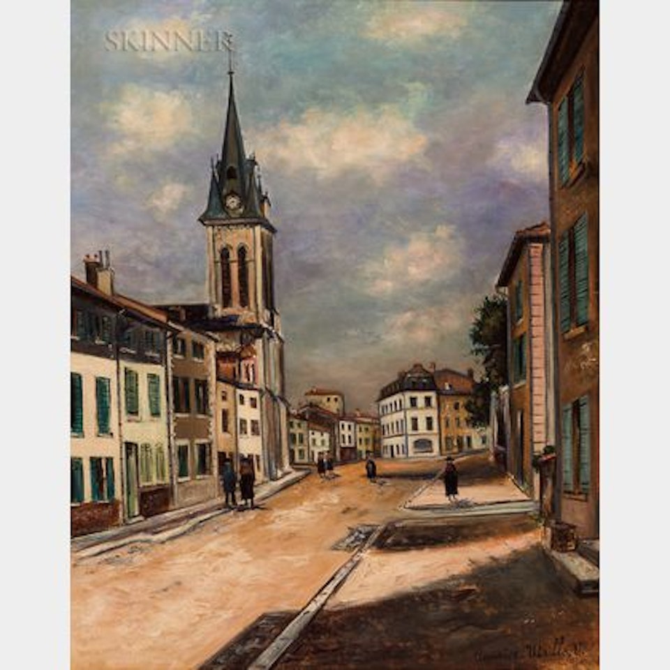 Rue de Province by Maurice Utrillo