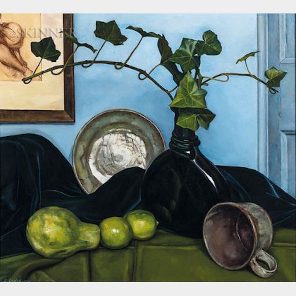 Scherzo in Green by Luigi Lucioni