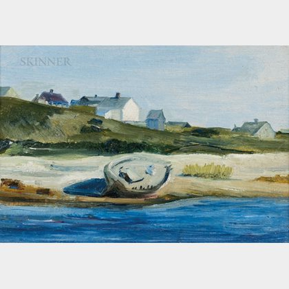 Skiff by Fairfield Porter