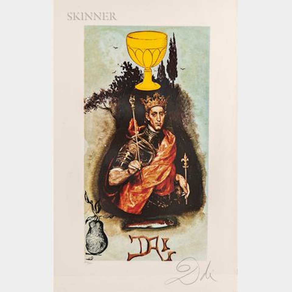 Lyle Stuart Tarot Prints: A Suite of Six Prints by Salvador Dali