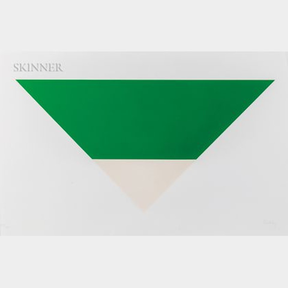 Green/White by Ellsworth Kelly