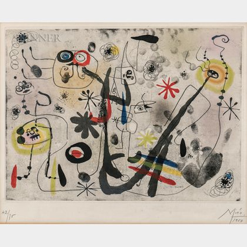 La main by Joan Miró