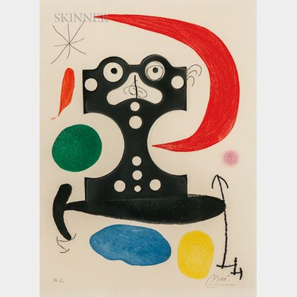 Monument to Christopher Columbus and to Marcel Duchamp by Joan Miró