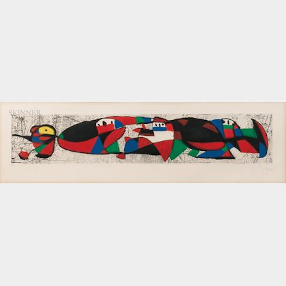 Les Troglodytes I by Joan Miró