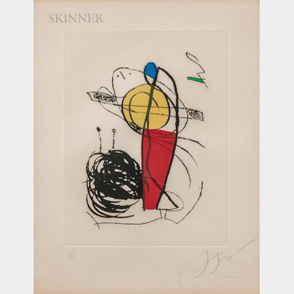 The Suite Chanteur des Rues by Joan Miró