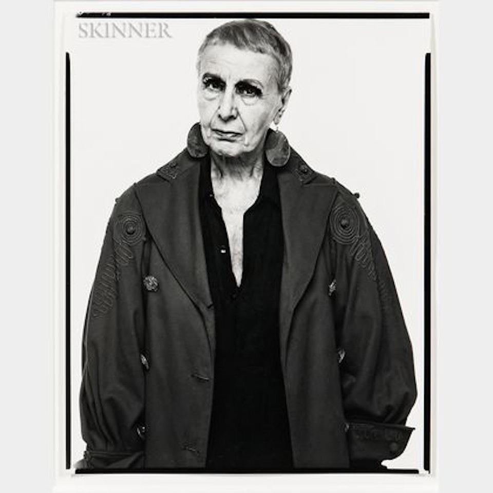 Louise Nevelson, Sculptress, New York City by Richard Avedon
