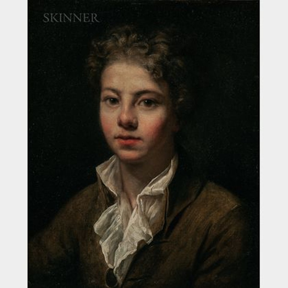 Portrait of a Young Man by Jean-Baptiste Greuze