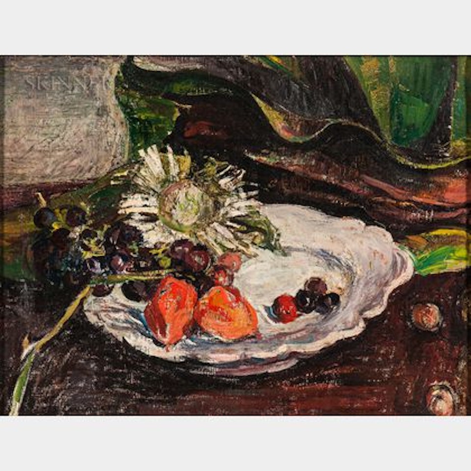 Still Life with Fruit by Continental School