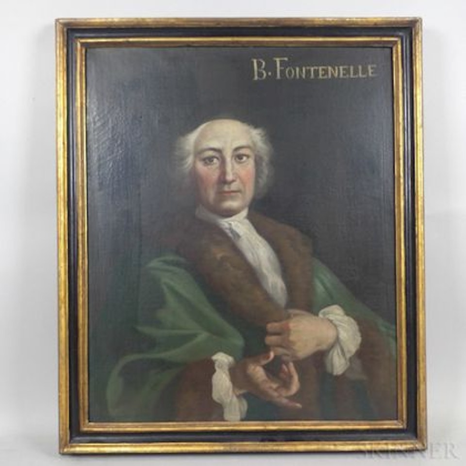 Style Portrait of Bernard Fontenelle (French, 1657-1757) by French School