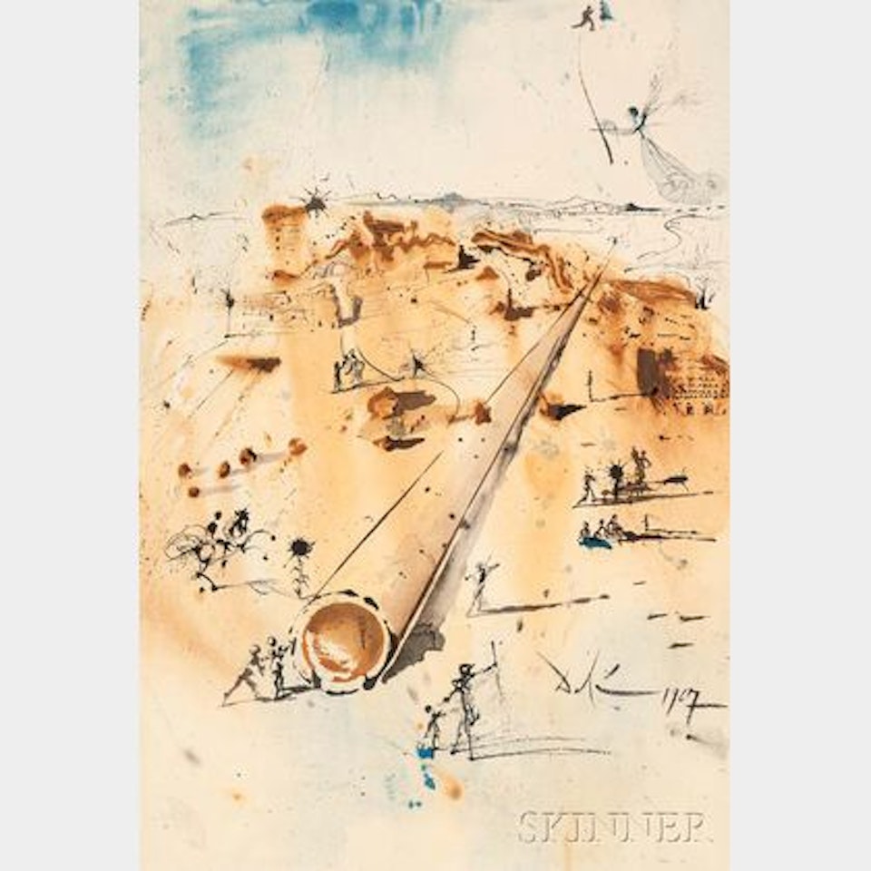 Aliyah , from Aliyah (Elijah) by Salvador Dali