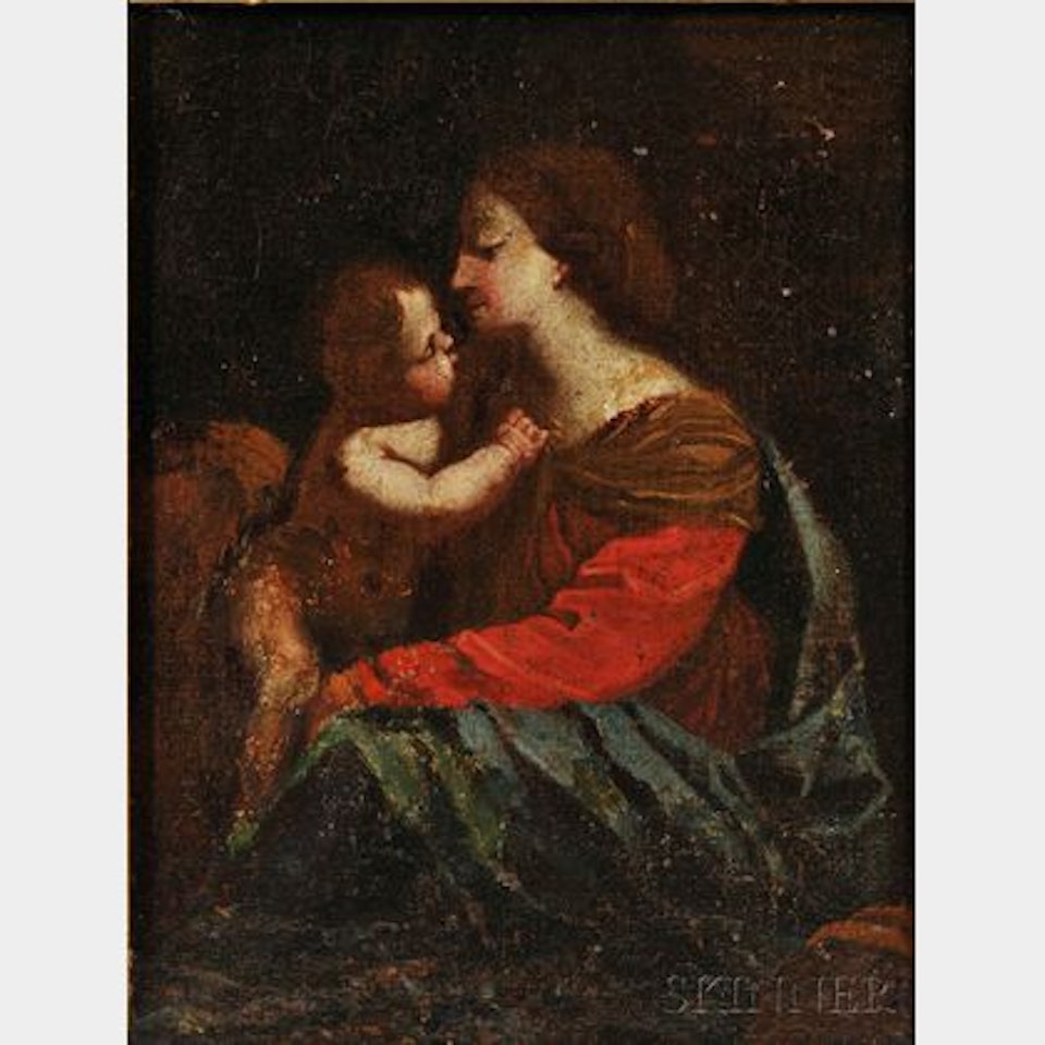 Style Mother and Child (Madonna and Child) by Italian School