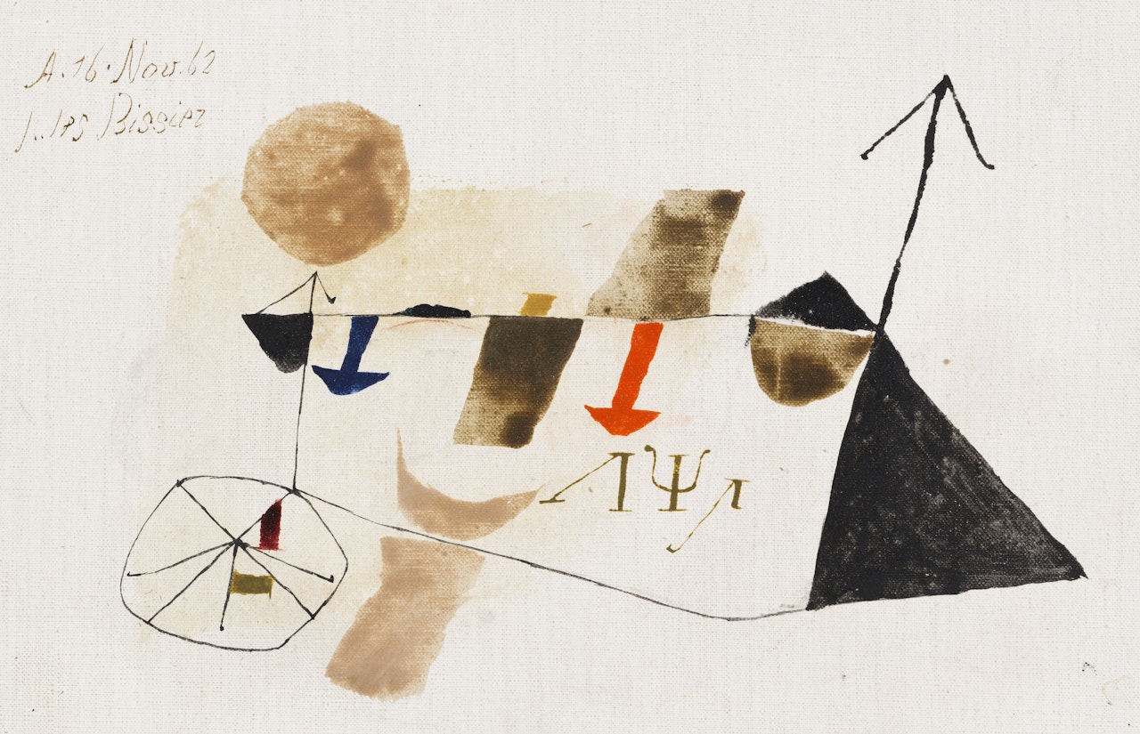 Ohne Titel by Julius Bissier