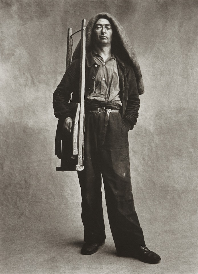 Charbonnier, Paris by Irving Penn