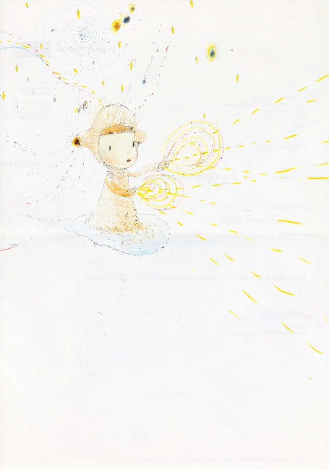 Untitled; LITERATURE by Yoshitomo Nara