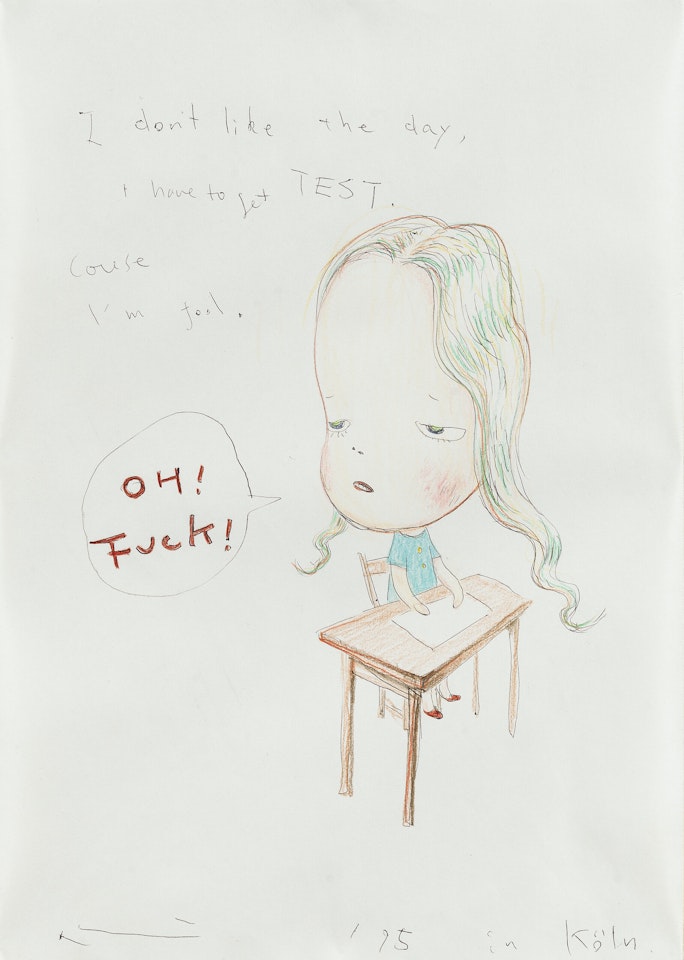 Oh! Fuck! by Yoshitomo Nara