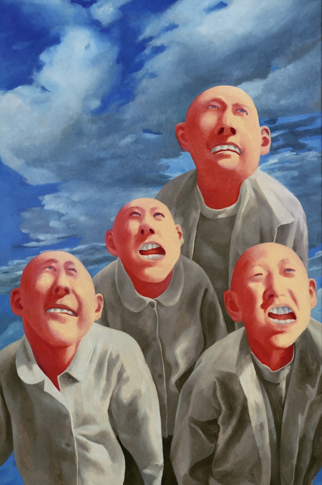 2001.6.4 by Fang Lijun