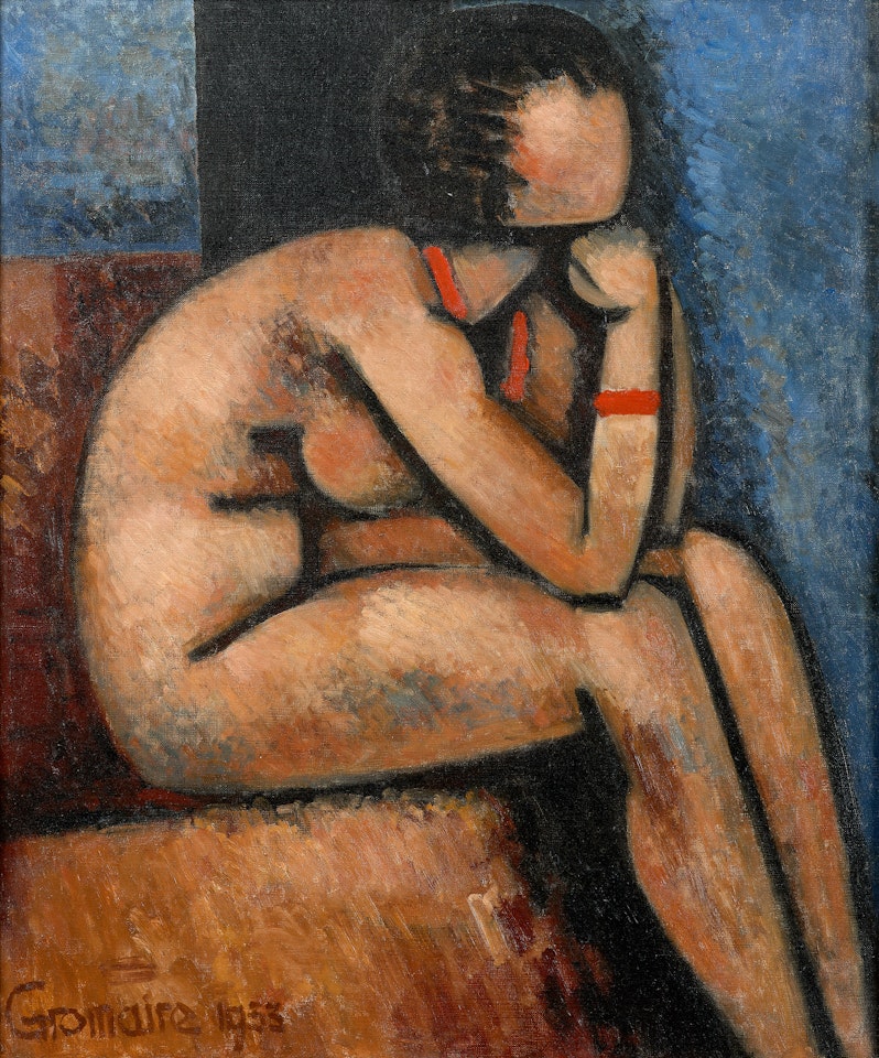 Nu doré by Marcel Gromaire