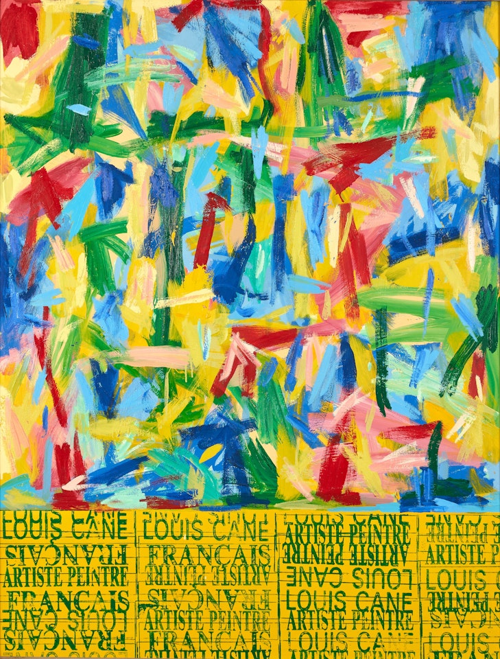 Mille bleus lune by Louis Cane