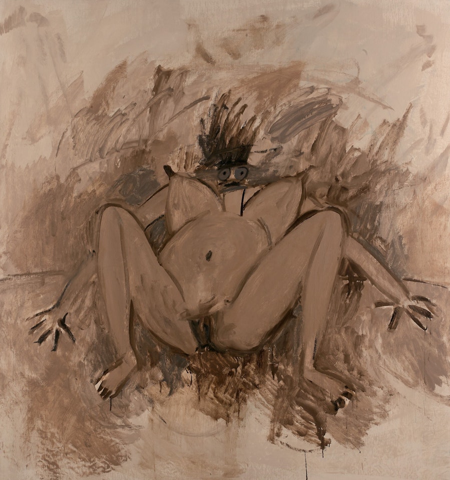 Femme assise by Louis Cane