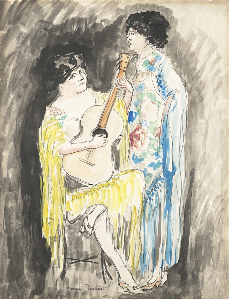 Sans titre (Espagnoles) by Francis Picabia