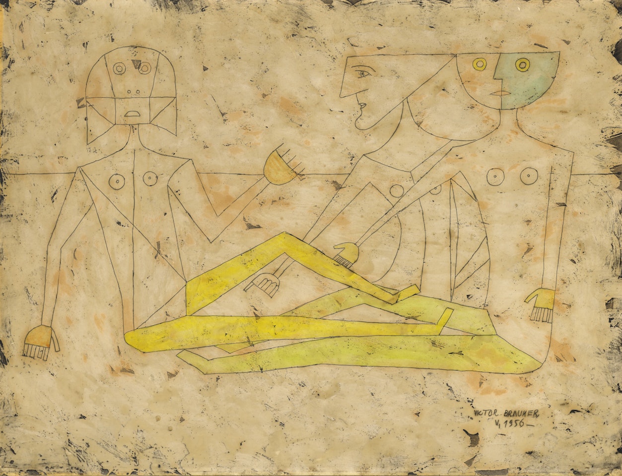 La Leçon by Victor Brauner