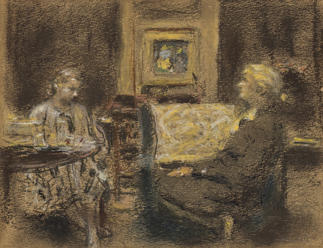 La Leçon d"histoire by Édouard Vuillard