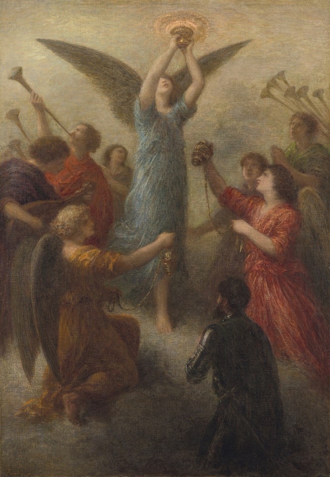 Prélude de Lohengrin, Wagner by Henri Fantin-Latour