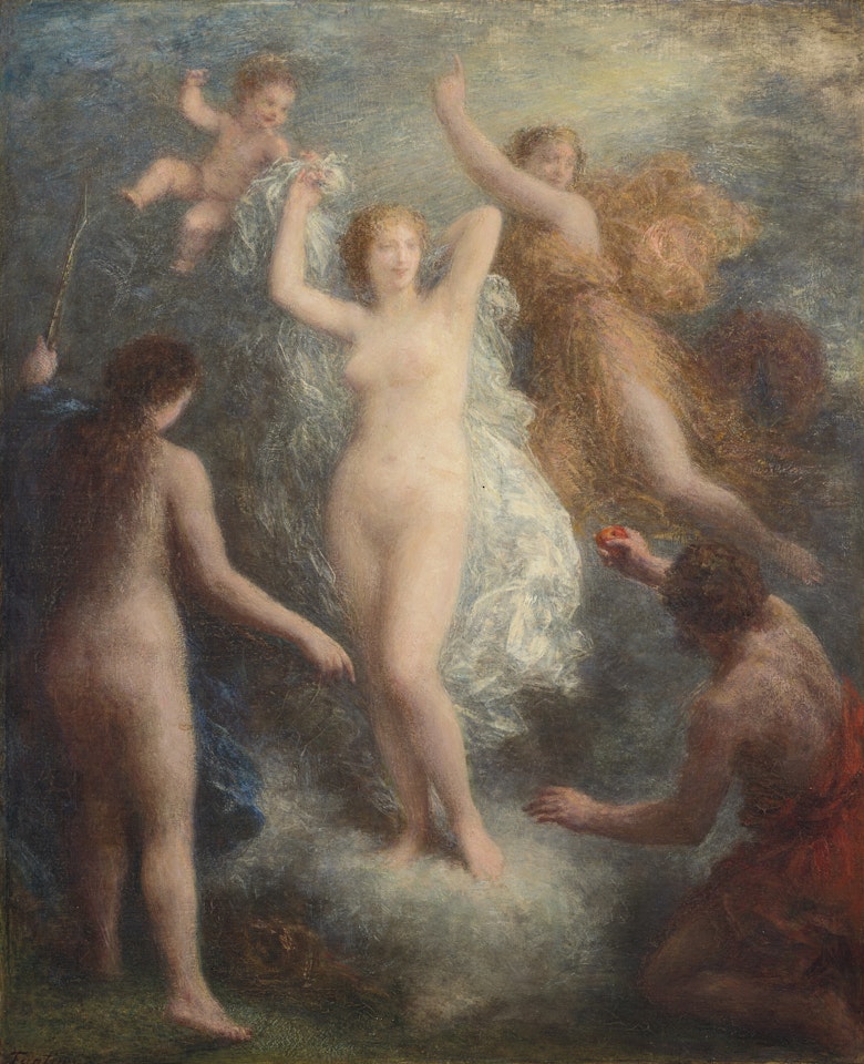 Le Jugement de Pâris by Henri Fantin-Latour