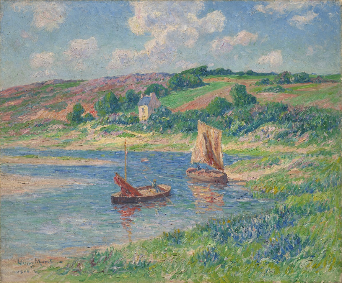 Les Sableurs Pont-Aven by Henry Moret