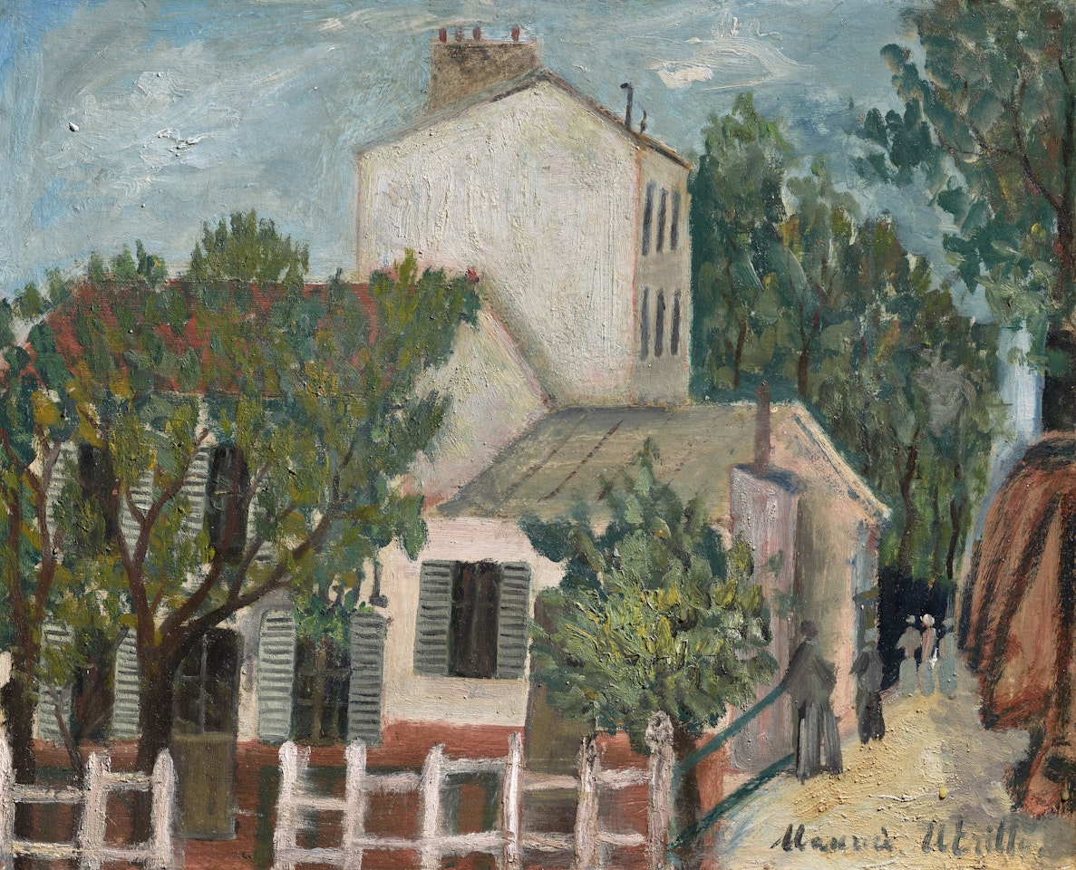 Le Lapin Agile à Montmartre by Maurice Utrillo