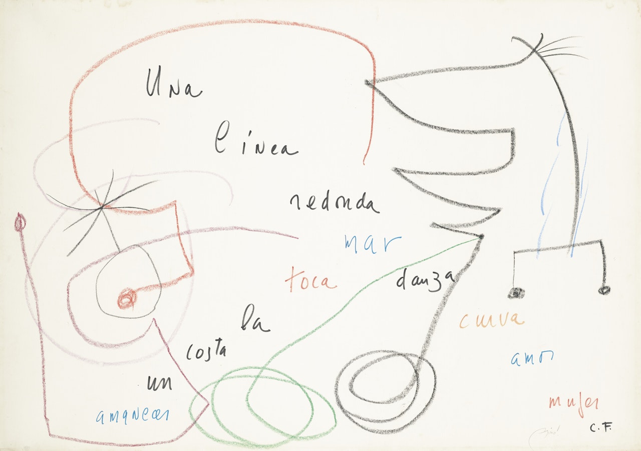 Poème illustré by Joan Miró