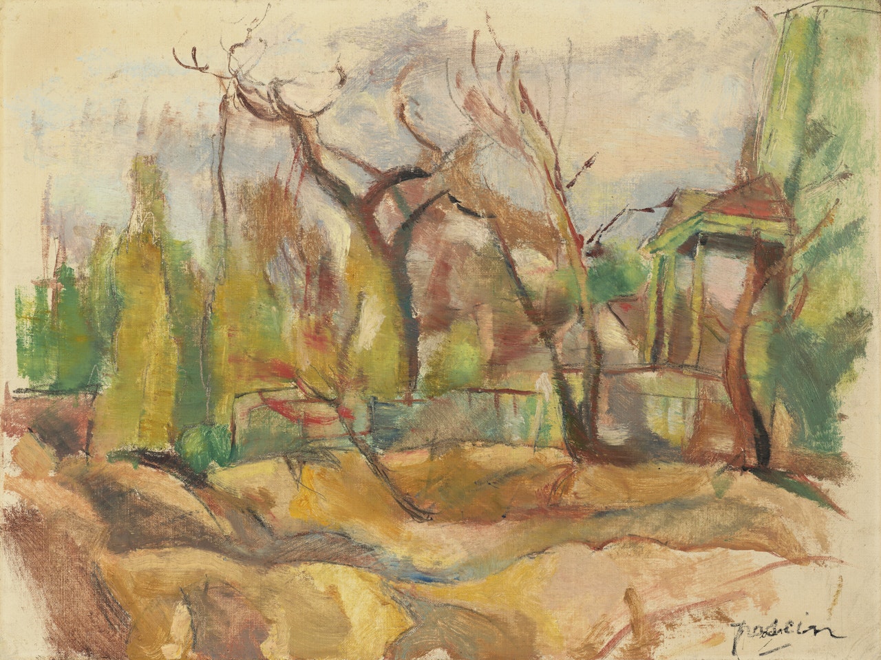 Paysage à Cuba by Jules Pascin