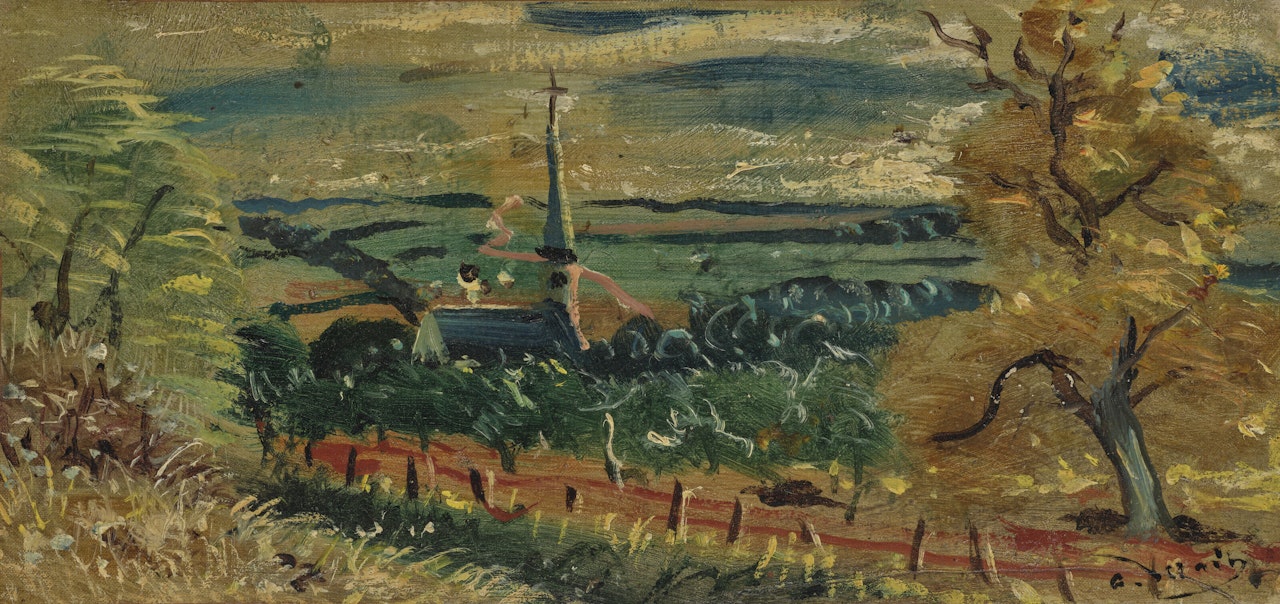 Vue de Donnemarie-en-Montois by Andre Derain