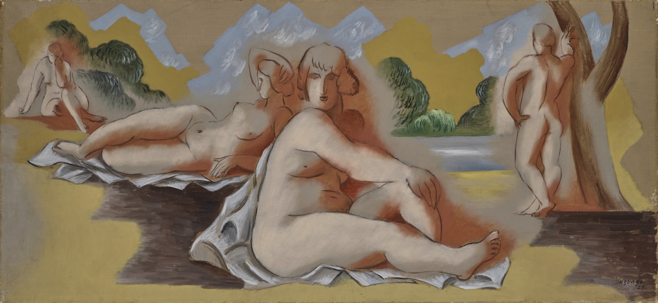 Baigneuses dans un paysage by Leopold Survage