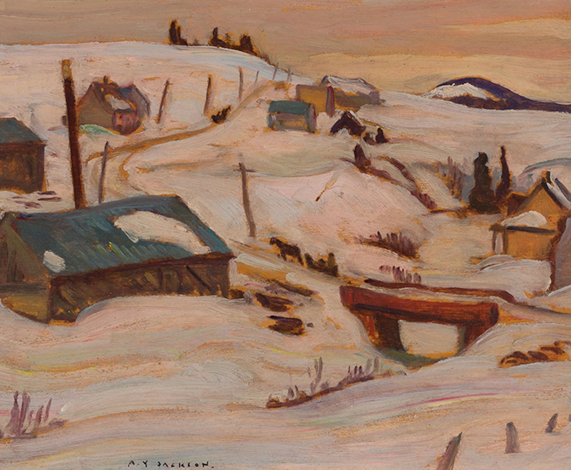 Road to St. Tite des Caps by Alexander Young Jackson