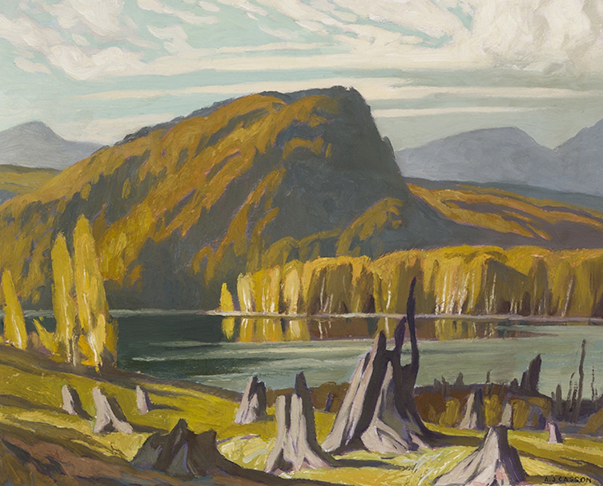 Quiet Sundown, Halfway Lake by Alfred Joseph Casson