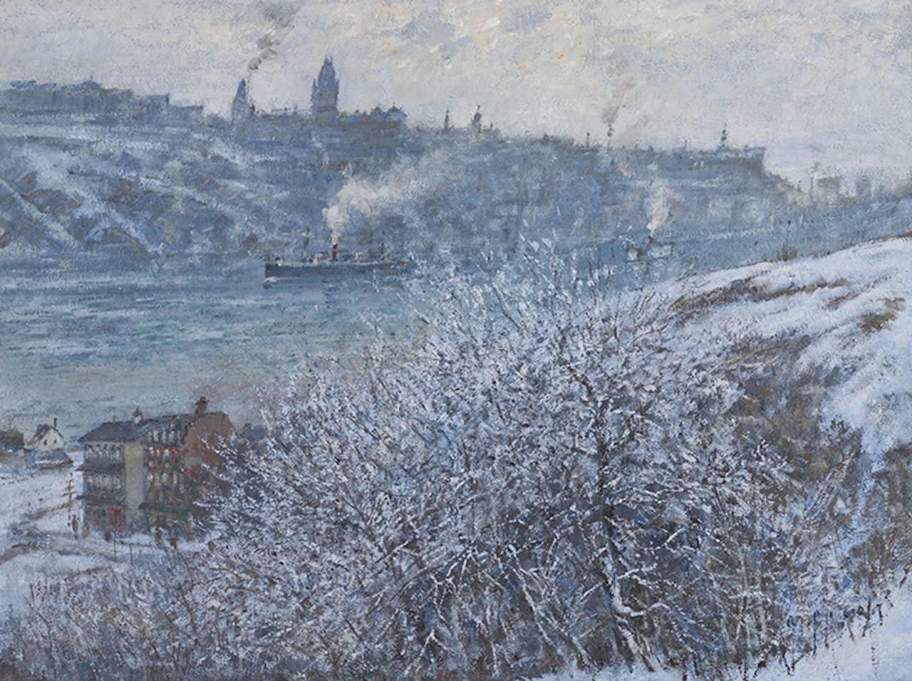 Quebec from Pointe Levis, PQ by Robert Pilot