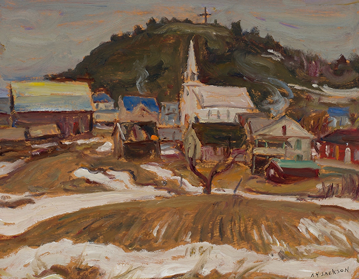 Notre-Dame-de-la-Salette by Alexander Young Jackson