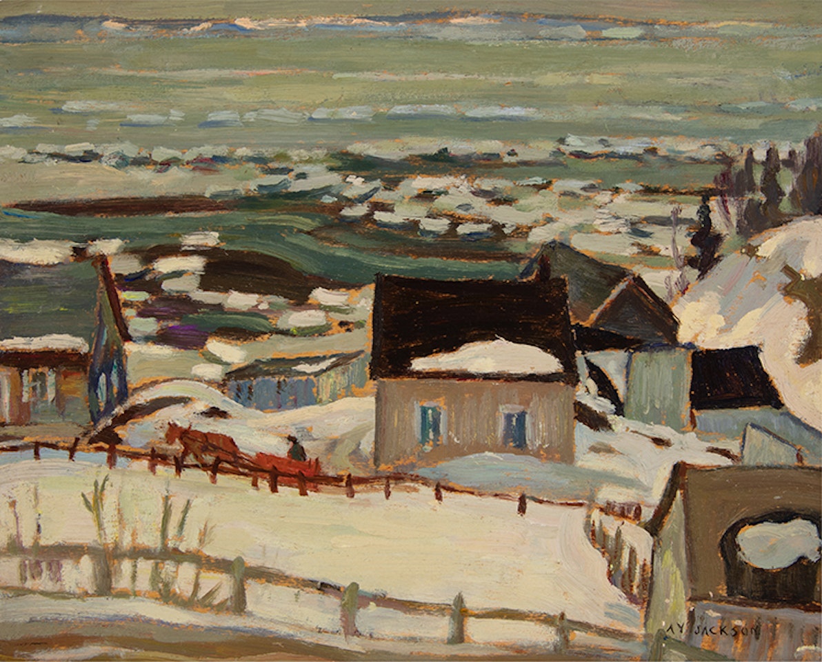 Les Éboulements by Alexander Young Jackson