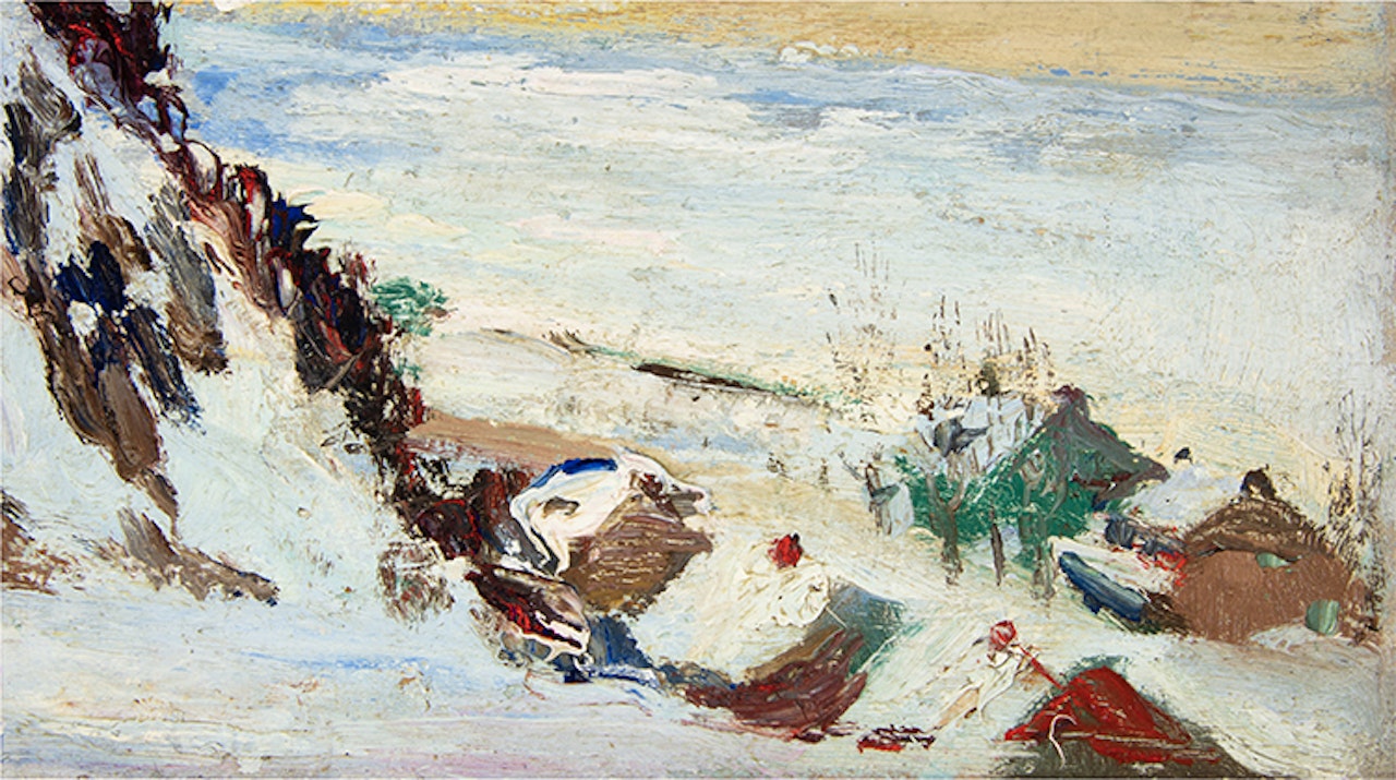 Winter, View at Lévis, P.Q. by Robert Pilot