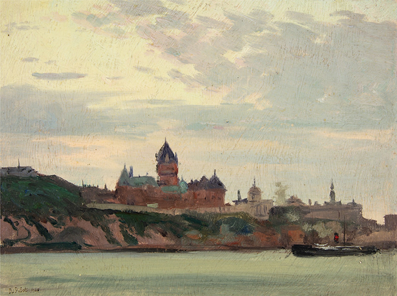 Quebec from Lévis by Robert Pilot