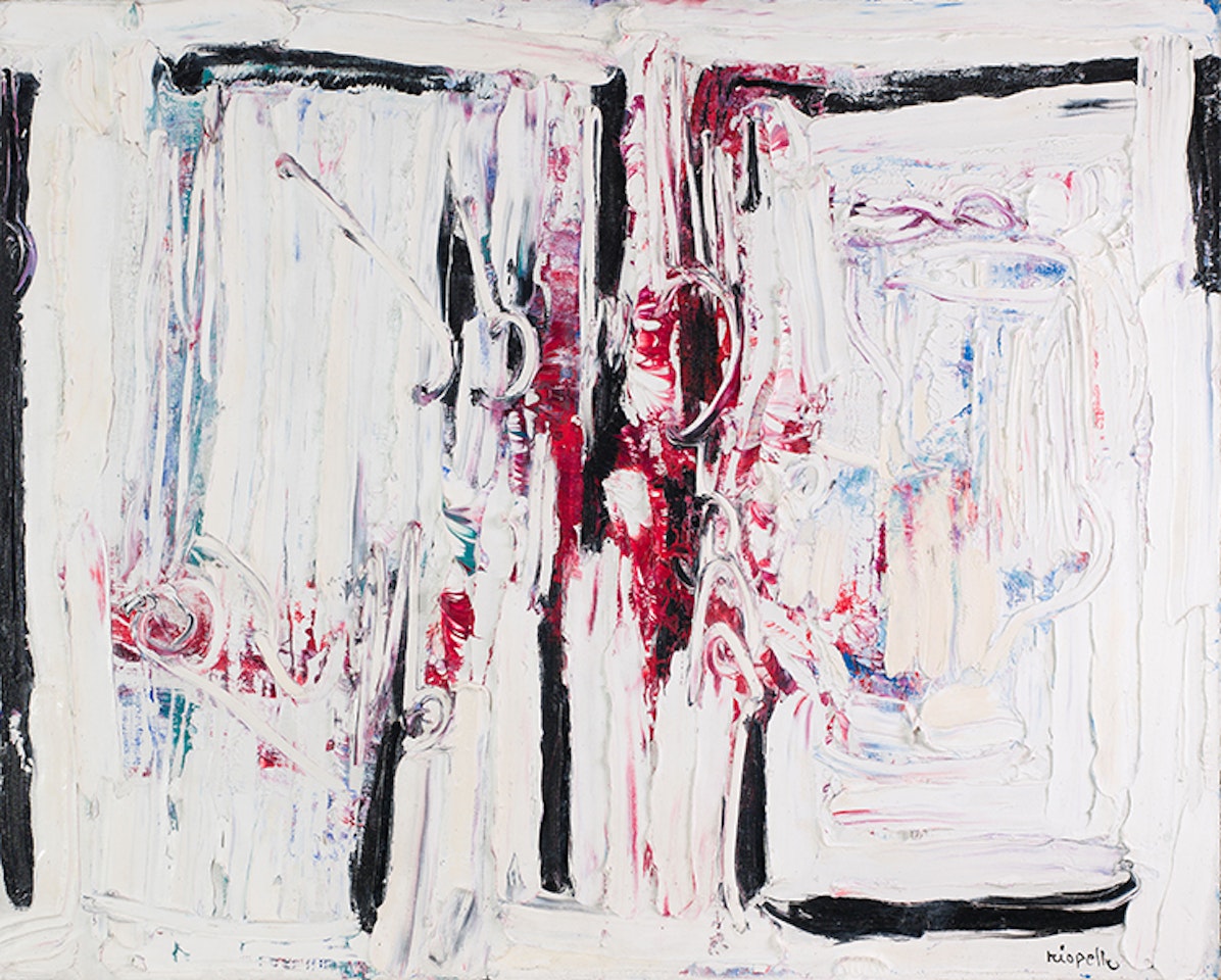 Rouge affleurant by Jean-Paul Riopelle