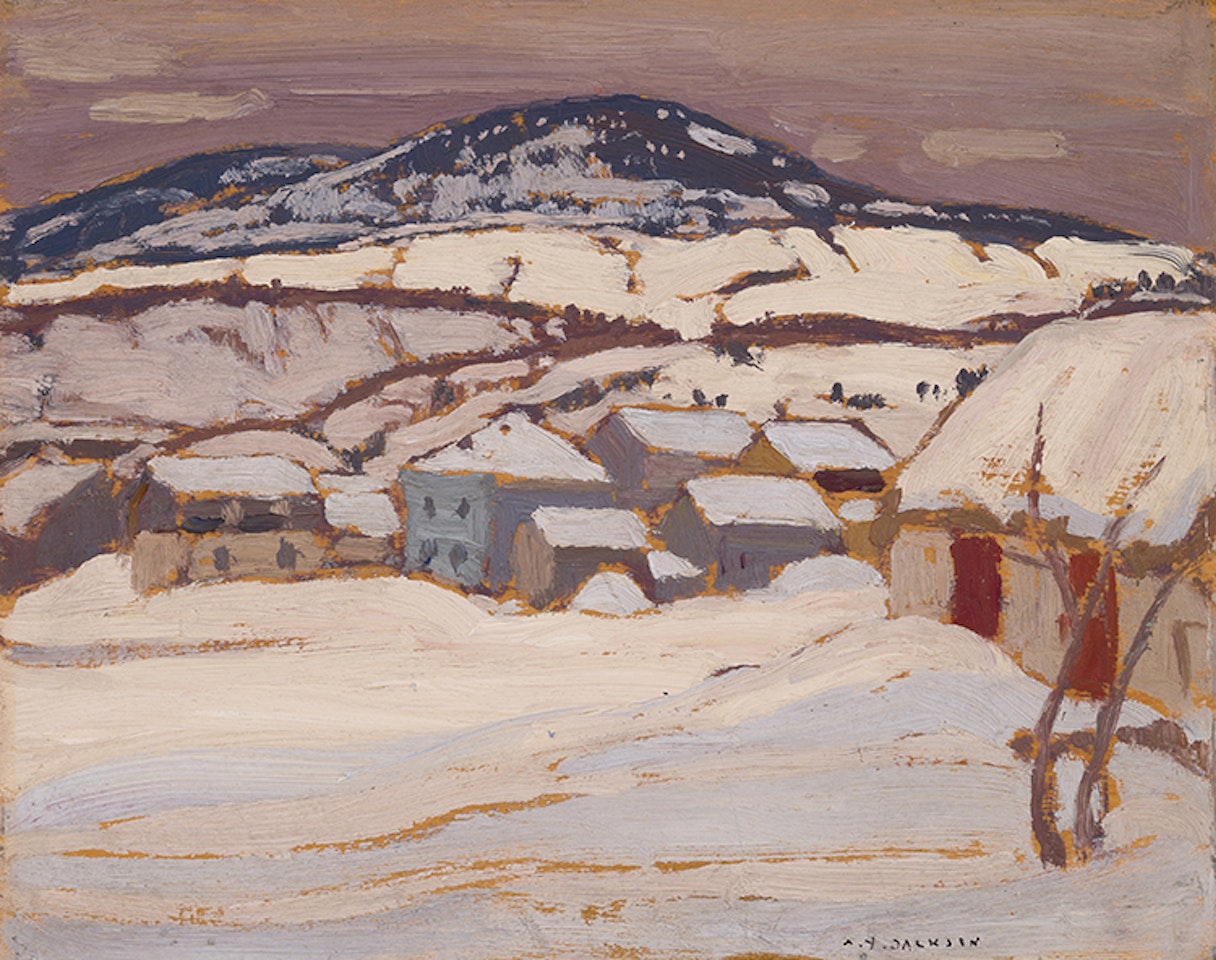 March, Baie St. Paul by Alexander Young Jackson